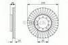 BOSCH 0 986 479 608 Brake Disc